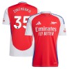Fotbalové dres Arsenal Zinchenko 35 Domácí 2024-25 Krátký Rukáv